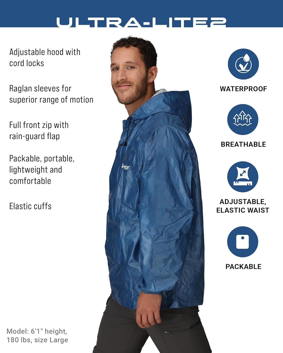Ultra-Lite2 Rain Jacket view 2