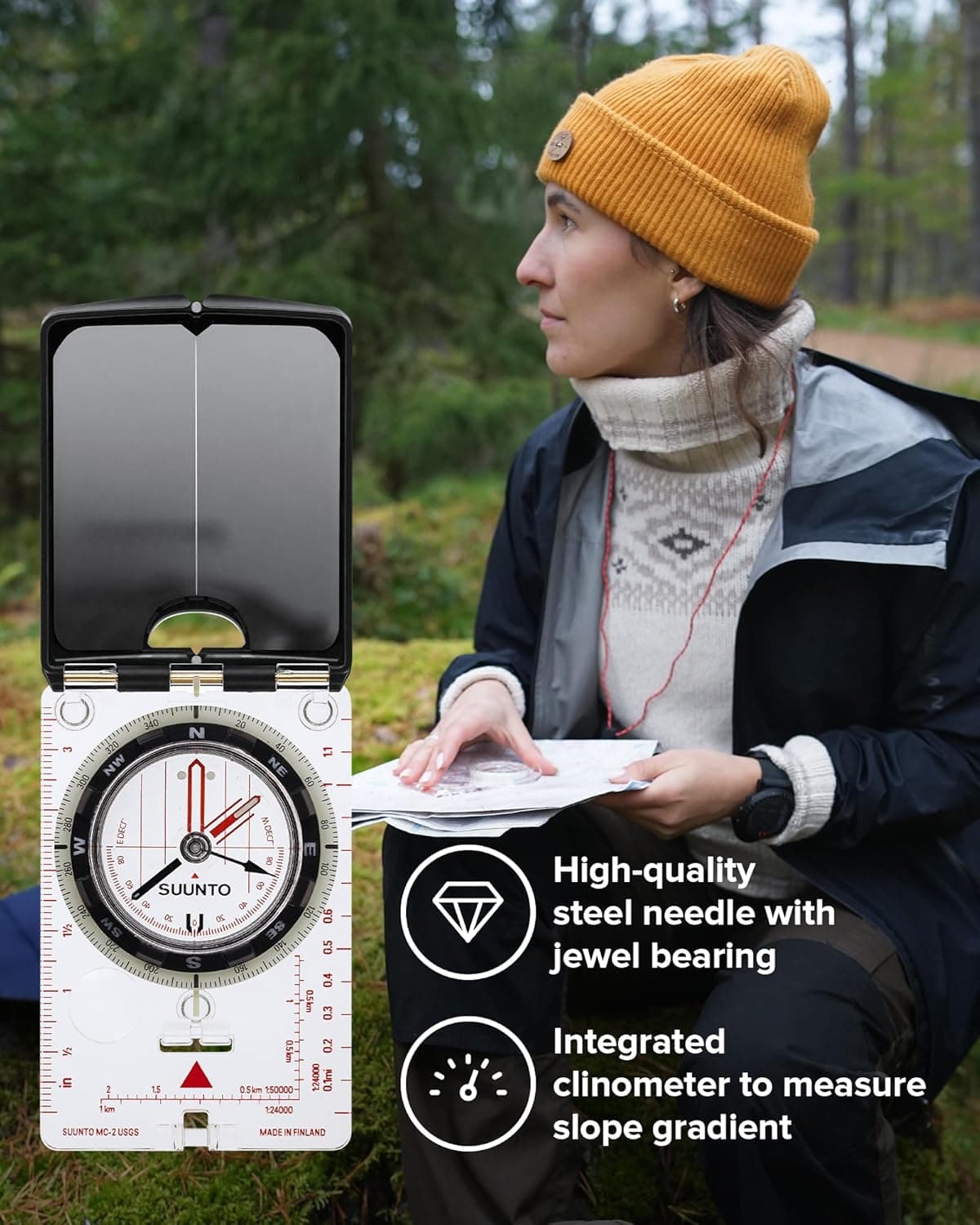 MC-2 Mirror Compass view 3