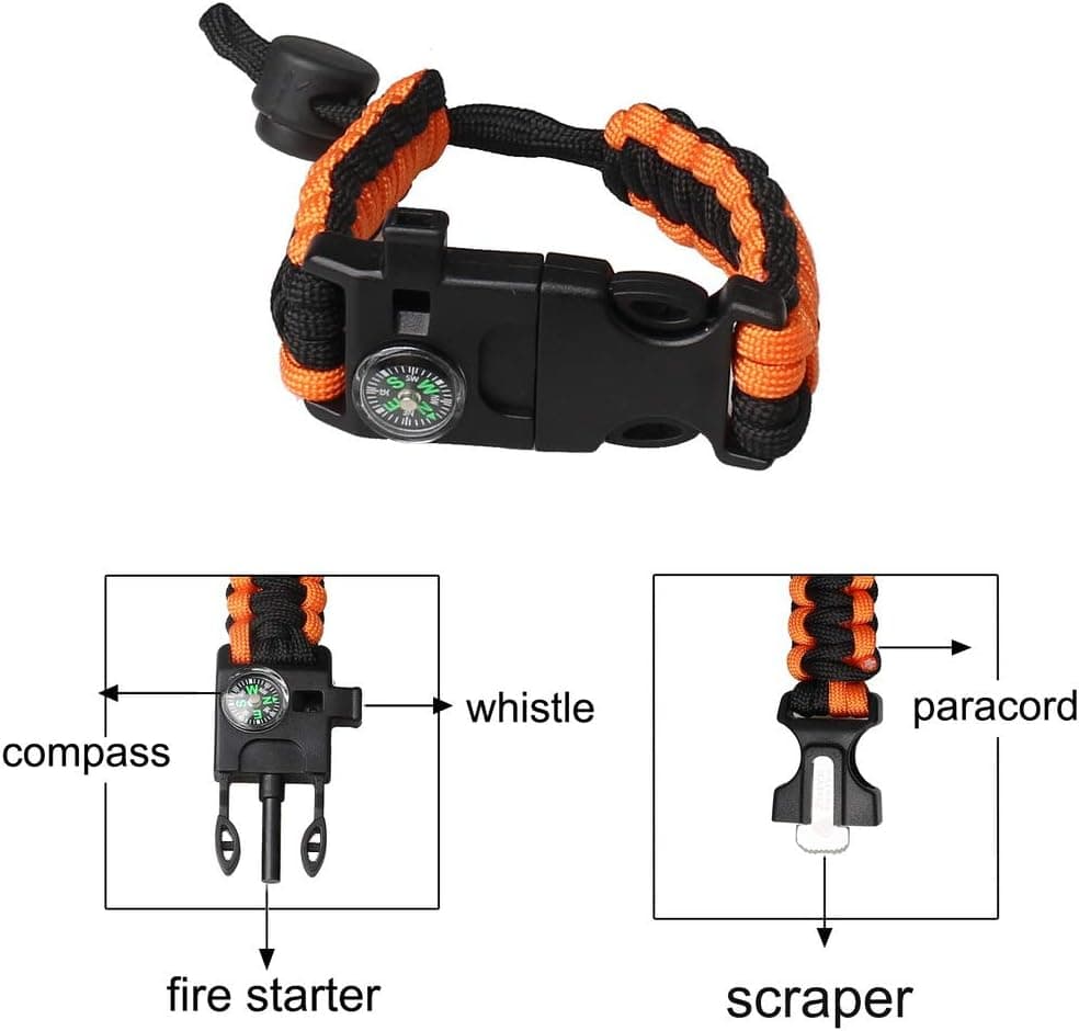 Paracord Survival Bracelet view 2