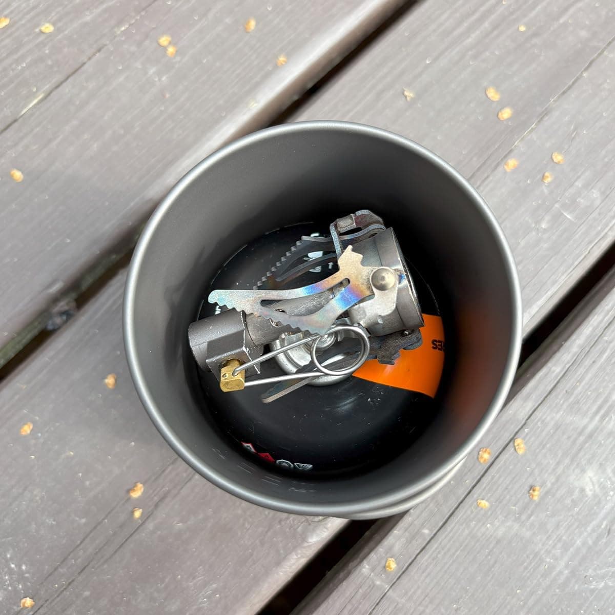 Titanium 750ml Pot view 2